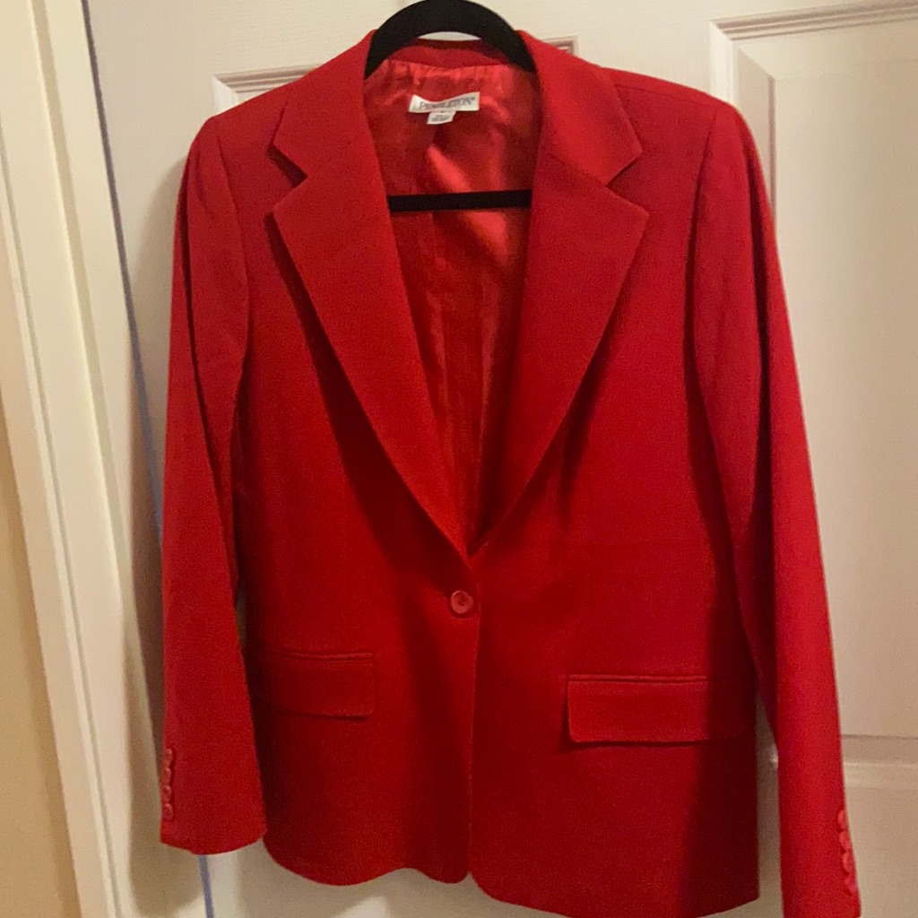 Pendleton Red Blazer